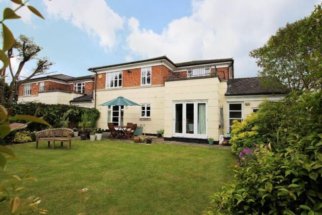 Rear of house