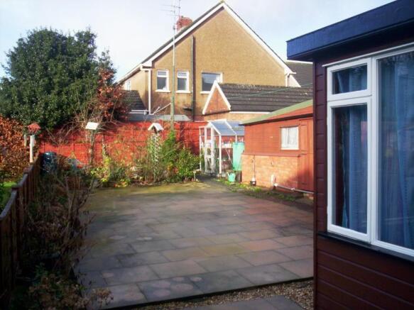 Rear garden