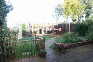 Rear garden
