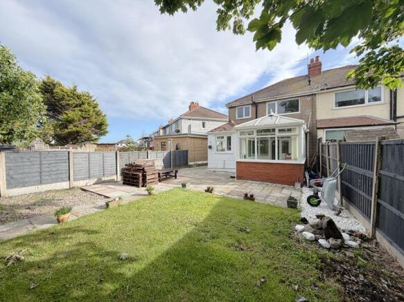 Rear of Property