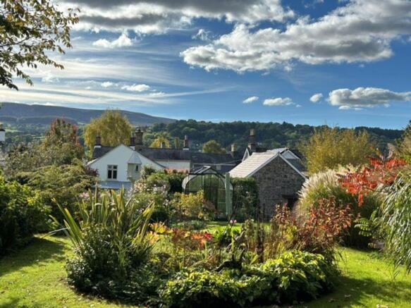 Views over garden