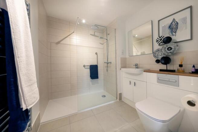 Typical shower room