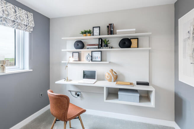 Harris 4 bedroom home, home office