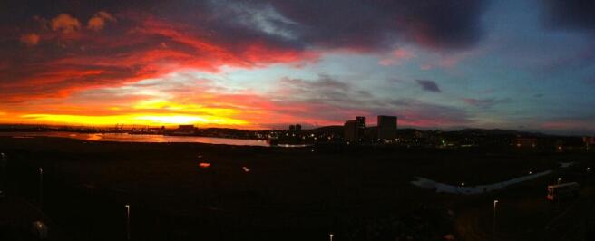 Sunset View from Balcony
