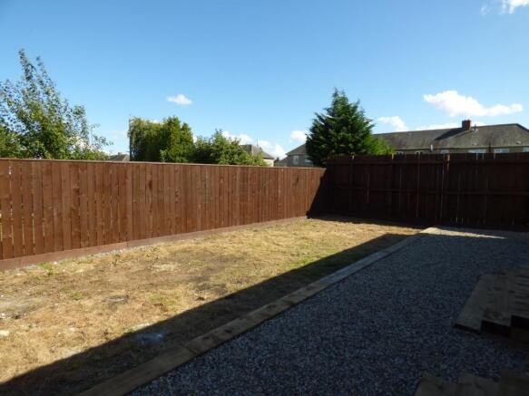 Rear garden