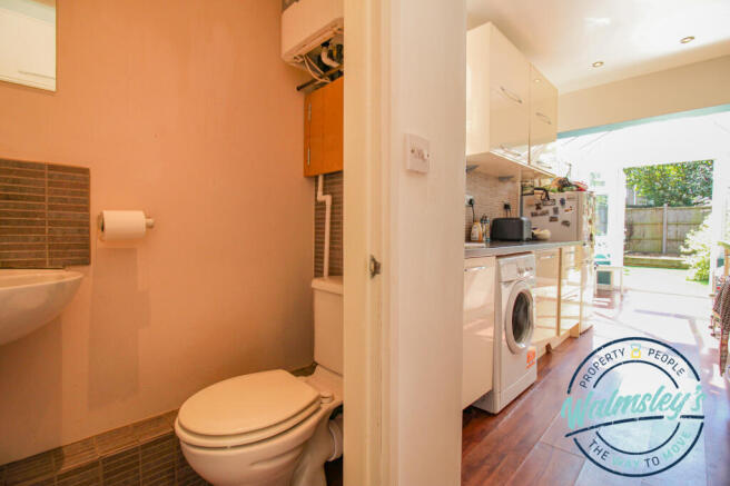 Ground floor cloakroom