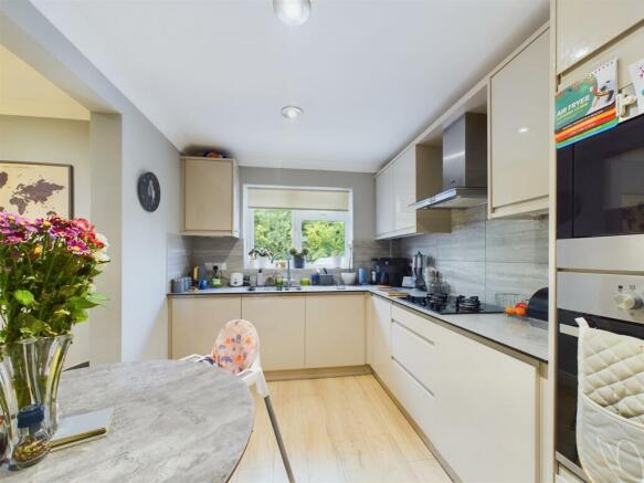 Refitted dining kitchen.