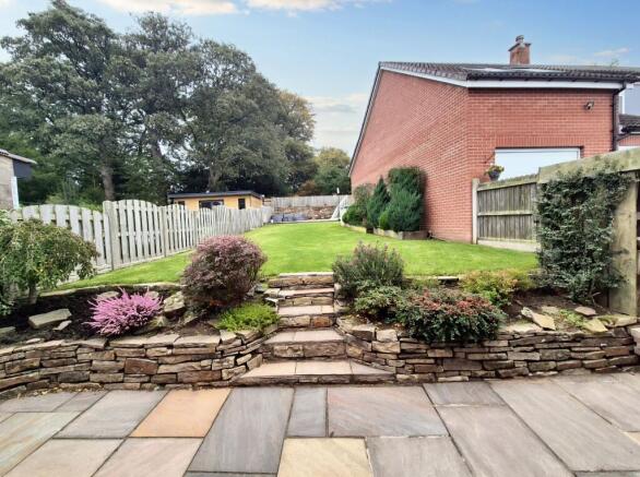 Rear garden