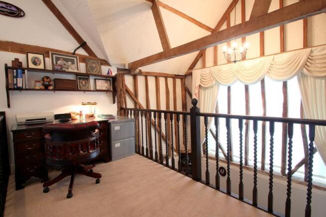 Study/Gallery overlooking Dining Room