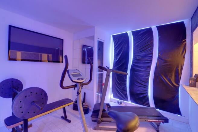 Gym area