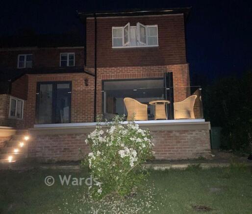 Rear Elevation Night