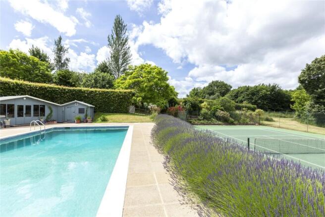 Pool & Tennis Court