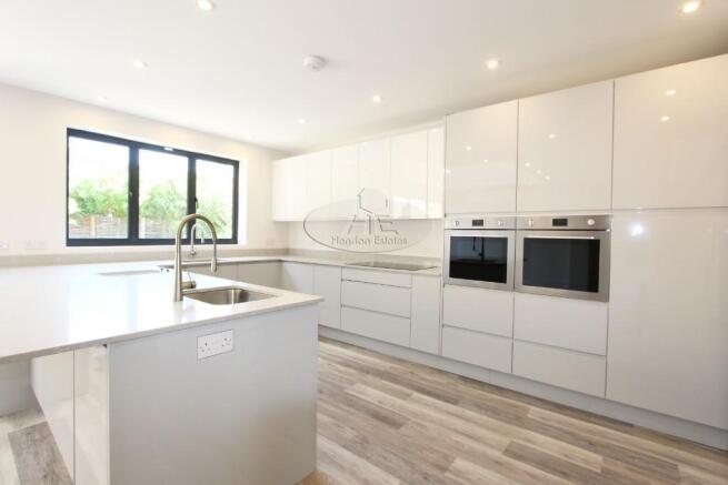 Open plan kitchen