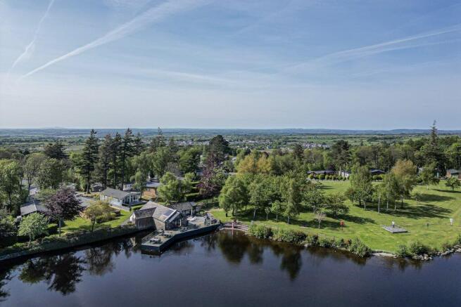 Aerial Shot of Brynteg Country & Leisure Retreat,