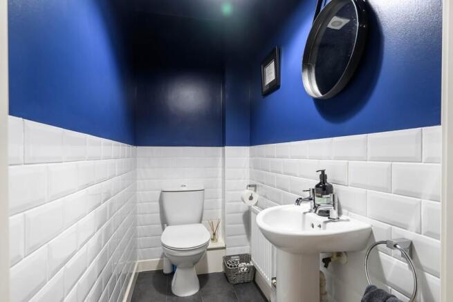 Re-painted loo