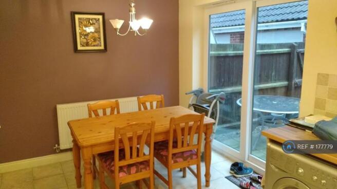 Diner Area Of Kitchen