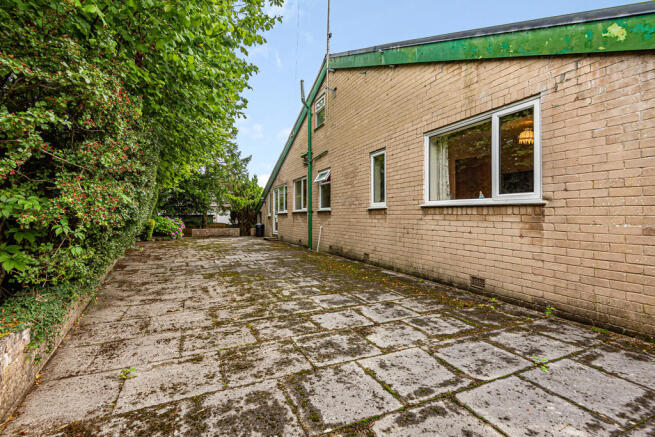 Rear of Property