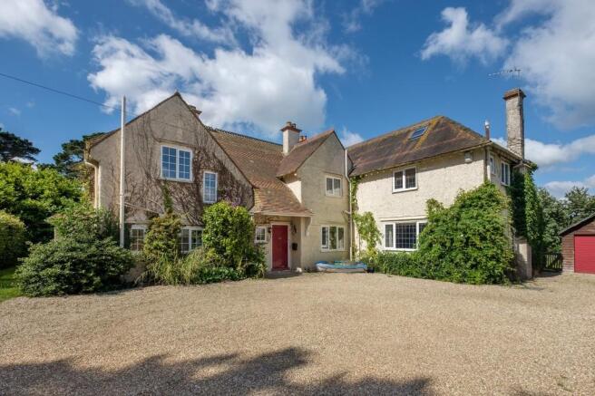 Driveway and fron...