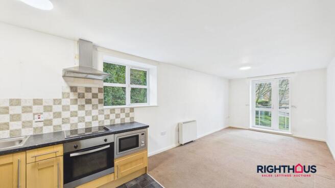 Open Plan Living Area and Kitchen
