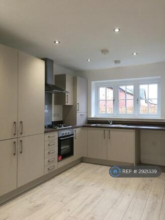 Open Plan Living Space: Kitchen Area