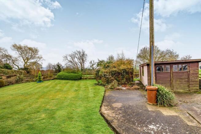 Rear garden and Park