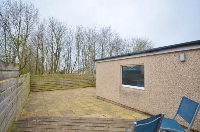 Rear garden
