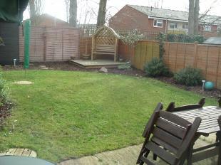 Rear garden