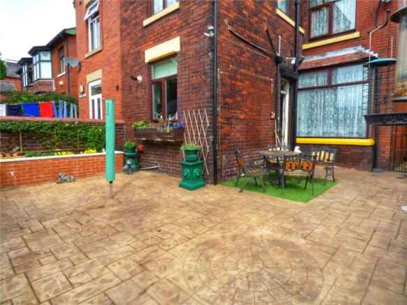 Rear Patio