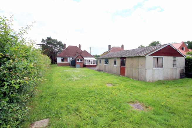 GARAGE AND REAR ELEVATION