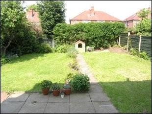 Rear garden