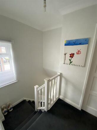 First floor landing: