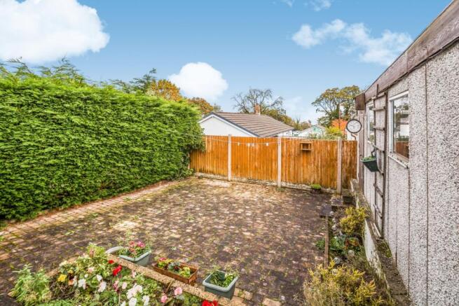 Rear garden