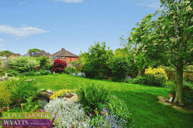 South Facing Rear Garden