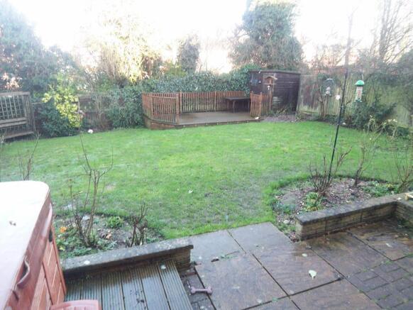 Rear garden