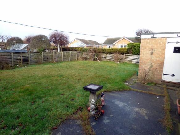 Rear garden