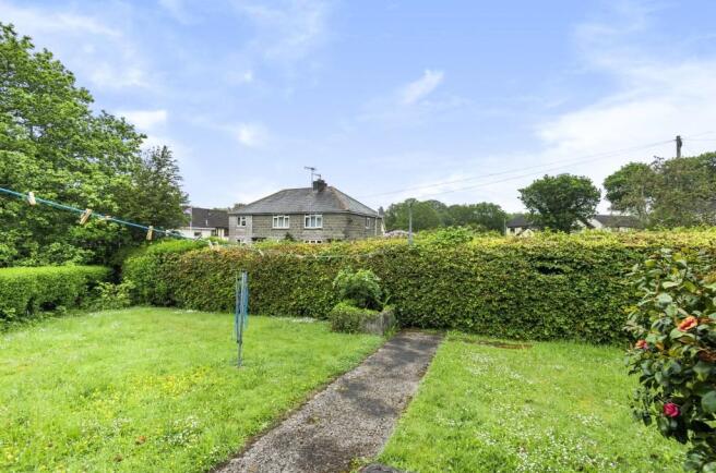 Rear garden