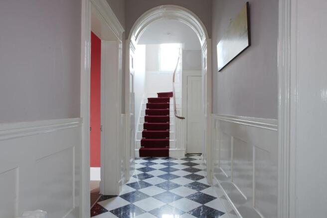 Entrance, New House Parkin Hill
