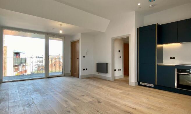 Open plan living area