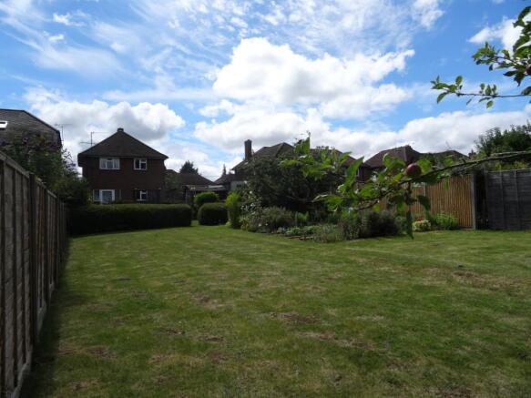 Rear garden