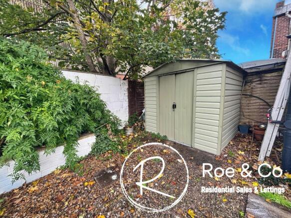 Rear garden