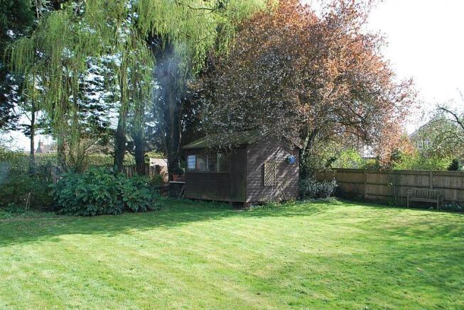 Rear garden