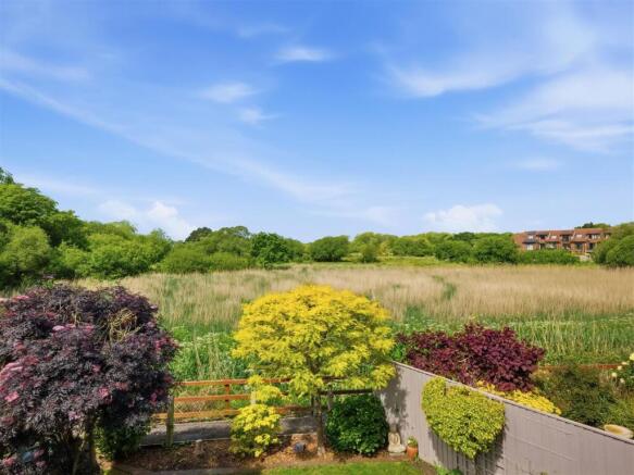 View over Stanpit Nature Reserve
