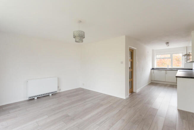 Lounge to kitchen