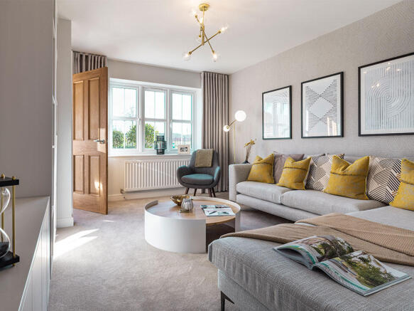 Representation of a Story spacious living room