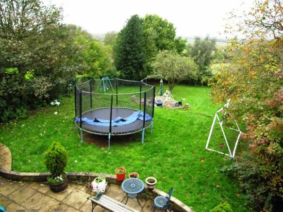 Rear garden