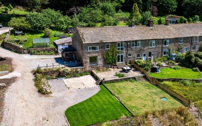 Front elevated view - Hayloft house - Ewemove Whit