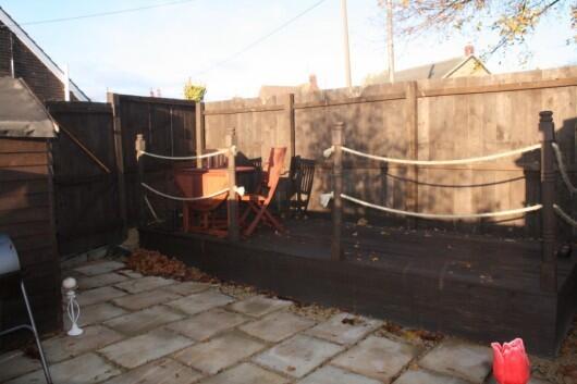 Rear Garden Sun Deck