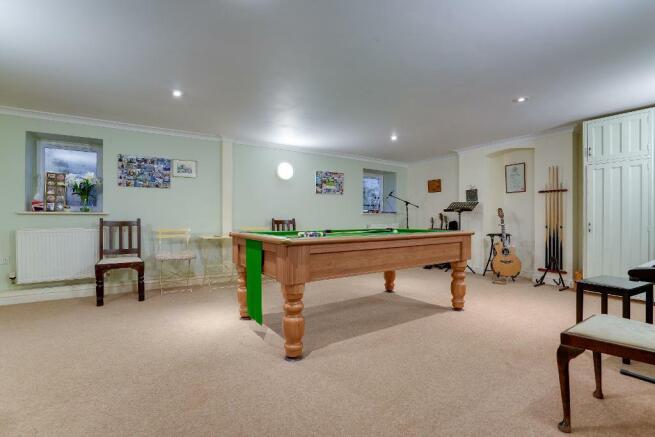 Lower ground games/music room