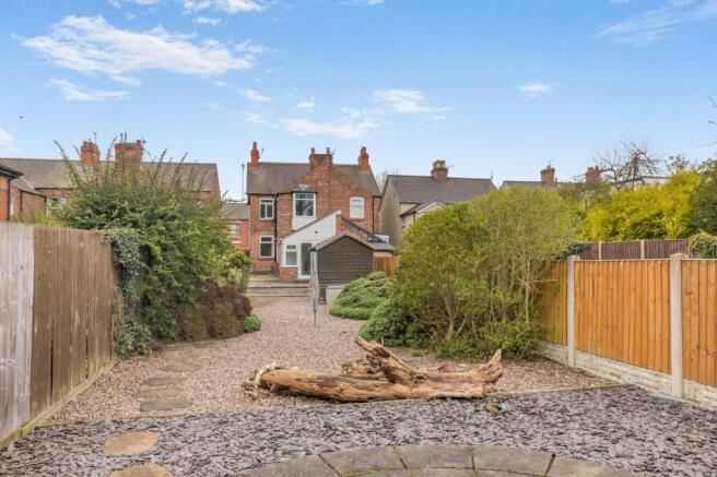 Rear garden