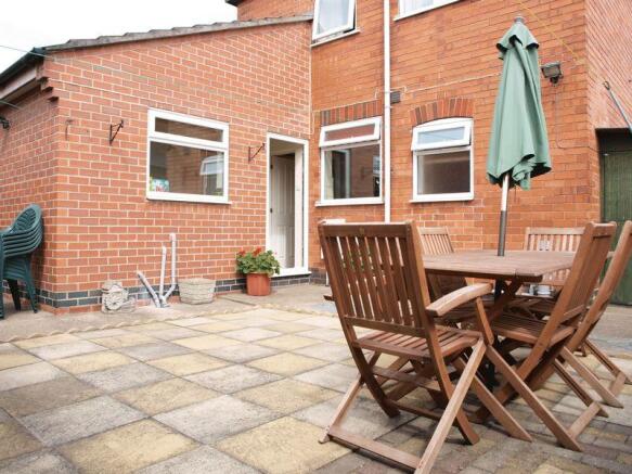 rear patio